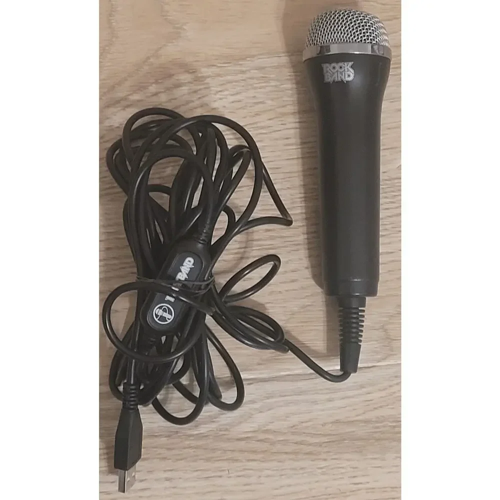 Logitech A-0234A Wired USB Rock Band Microphone for Wii Pre-owned Untested